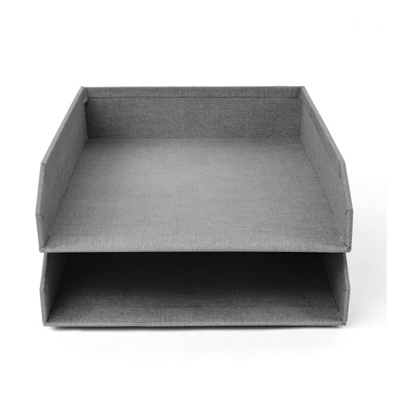 Kartonowe organizery na dokumenty  zestaw 2 szt. Hakan – Bigso Box of Sweden-image-3