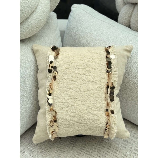 Poszewka na poduszkę 43x43 cm Sequins – Mioli Decor-image-3