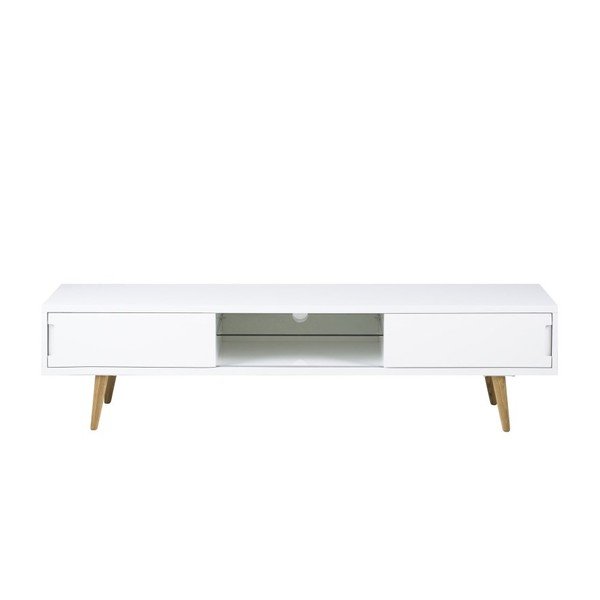 Biała szafka pod TV Actona Elise, 180x46 cm-image-1