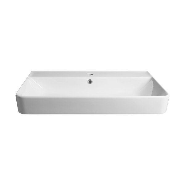 Biała ceramiczna umywalka 80x48 cm Gali – Sapho-image-2