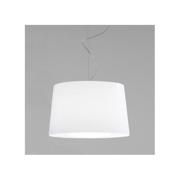 Biała lampa wisząca Pedrali L001S/BA