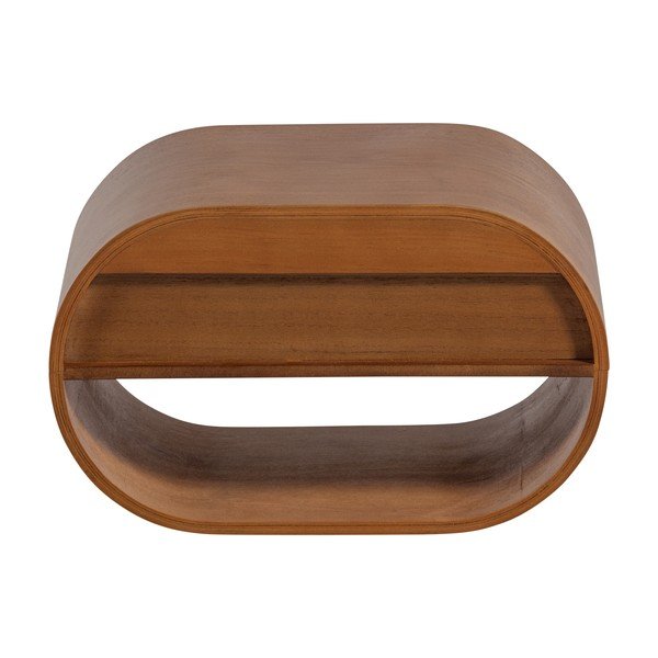 Wielopoziomowa półka w naturalnym kolorze 39 cm Momo – WOOOD-image-2