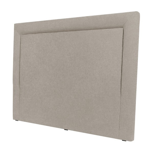 Kremowy zagłówek łóżka Mazzini Sofas Ancona, 140x120 cm-image-3