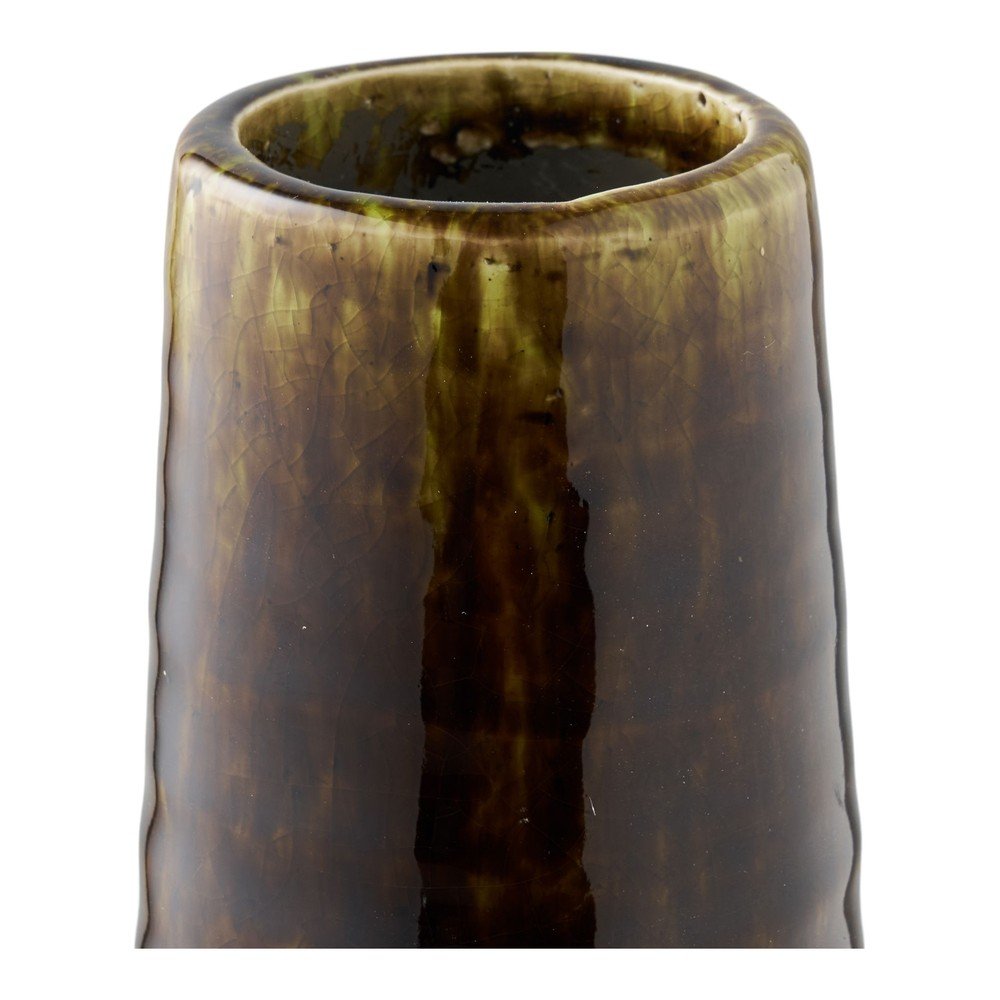 Brązowy ceramiczny wysoki wazon (wysokość 39 cm) – House Nordic (zdjęcie 6)