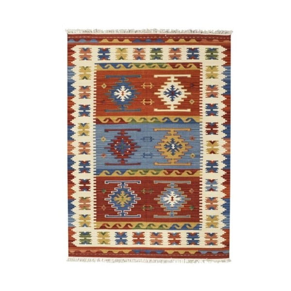 Dywan tkany ręcznie Kilim Ishtar, 185x125 cm