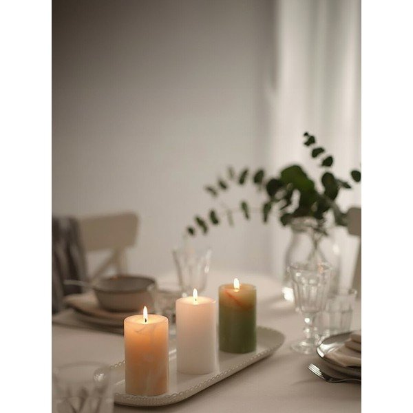 Kamienne świeczniki zestaw na świeczkę typu tealight 3 szt. Oleena – Premier Housewares-image-4