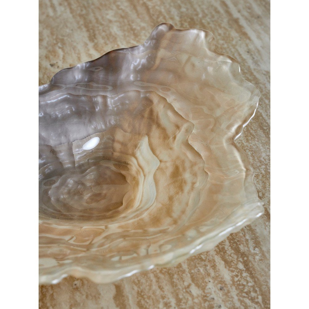 Szklana miska dekoracyjna 29x38 cm Aiku – Bloomingville (zdjęcie 4)