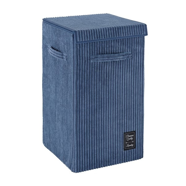 Niebieski kosz na pranie Wenko Cora, obj. 63 l-image-3