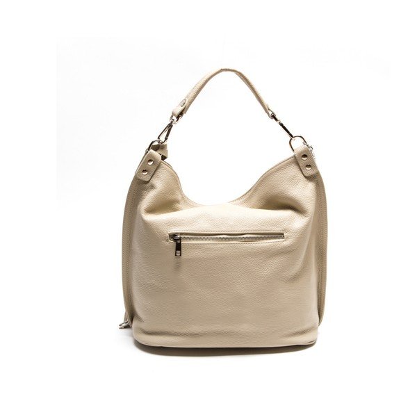 Skórzana torebka Isabella Rhea 1152 Beige-image-1