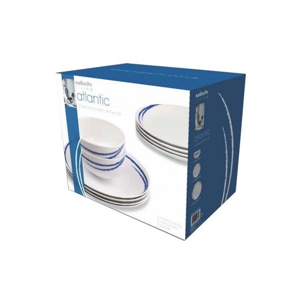 Zestaw porcelanowy Atlantic, 12 szt.-image-2