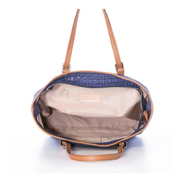 Skórzana torebka Suede Jeans-image-1