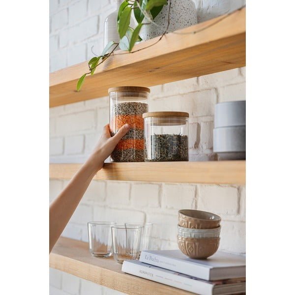 Szklany pojemnik na żywność na żywność Mineral – Bonami Essentials-image-1