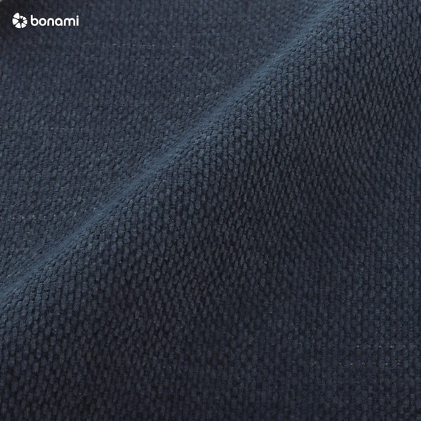 Ciemnoniebieskie tapicerowane łóżko dwuosobowe ze schowkiem i stelażem 180x200 cm Kelp – Micadoni Home-image-4