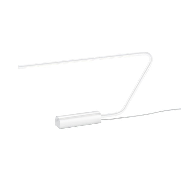 Biała lampa stołowa LED (wysokość 33 cm) Olea – Trio Select-image-1