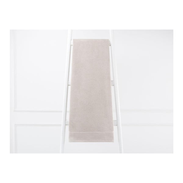 Jasnobrązowy ręcznik bawełniany Ester, 70x140 cm