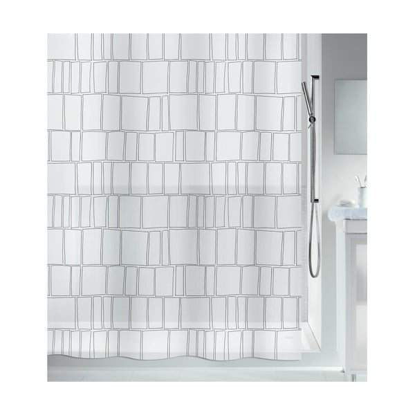 Zasłona prysznicowa 180x200 cm Construct – Spirella