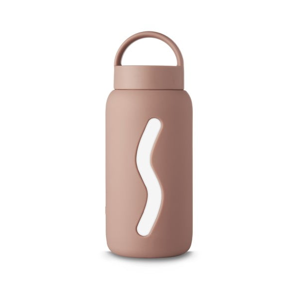 Jasnobrązowa butelka podróżna 500 ml Desert Rose – Muuki