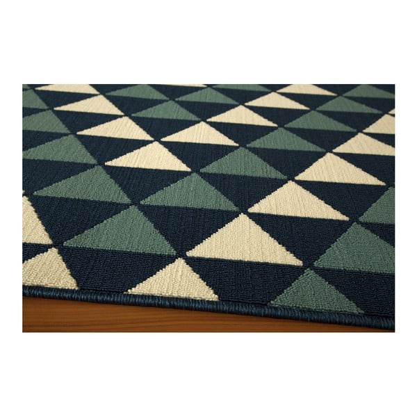 Niebieski dywan Nourison Baja Huocho, 229x160 cm-image-1