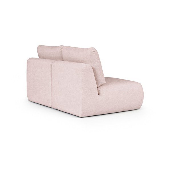 Jasnoróżowa sofa z materiału bouclé 164 cm Mirel – Rodier-image-4