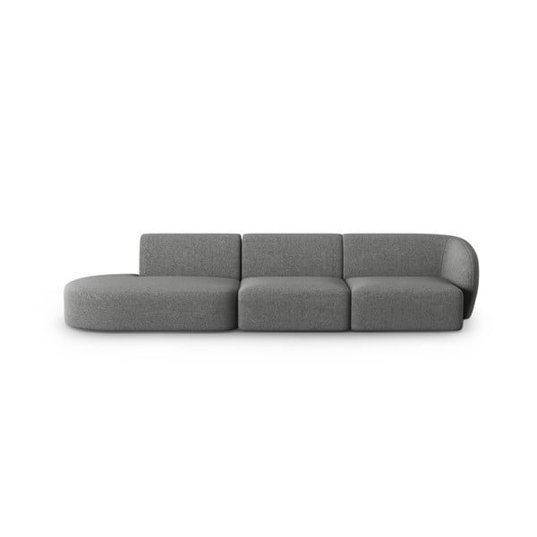 Ciemnoszara sofa 302 cm Shane – Micadoni Home