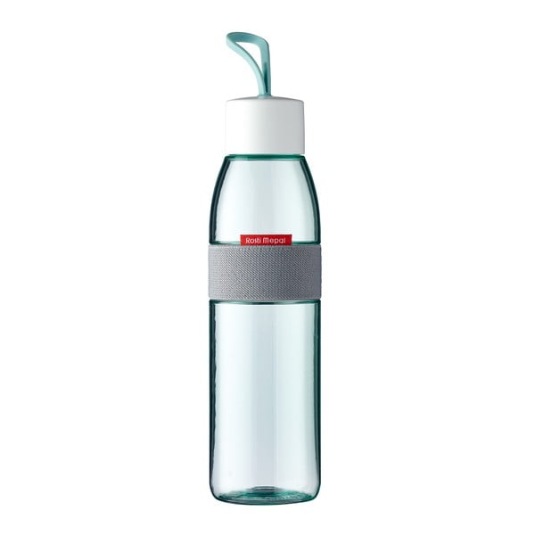 Turkusowa butelka na wodę Mepal Ellipse, 500 ml