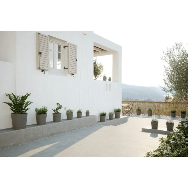 Doniczka z plastiku z recyklingu ø 20 cm Capri – Artevasi-image-3