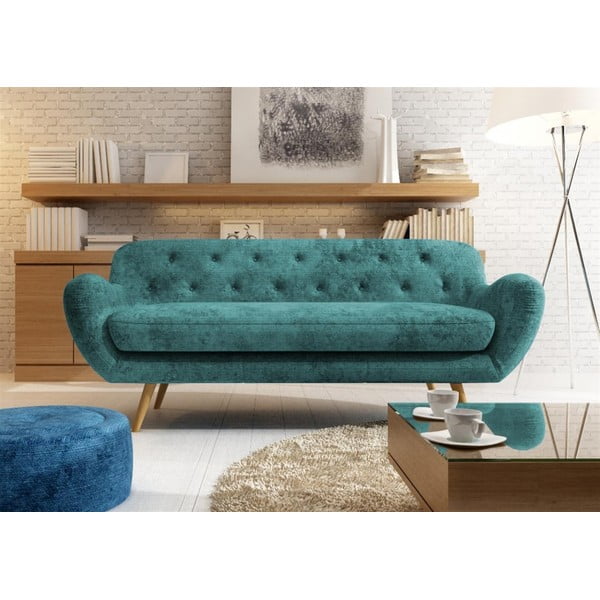 Jasnobrązowa
  sofa dwuosobowa Wintech Zefir-image-1