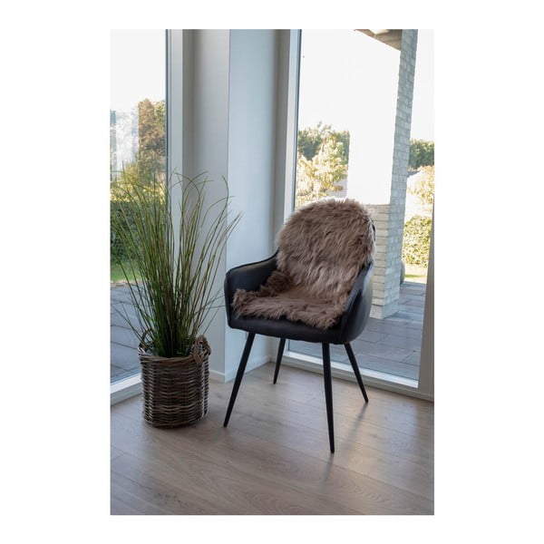 Brązowa syntetyczna skóra 50x85 cm – House Nordic-image-1