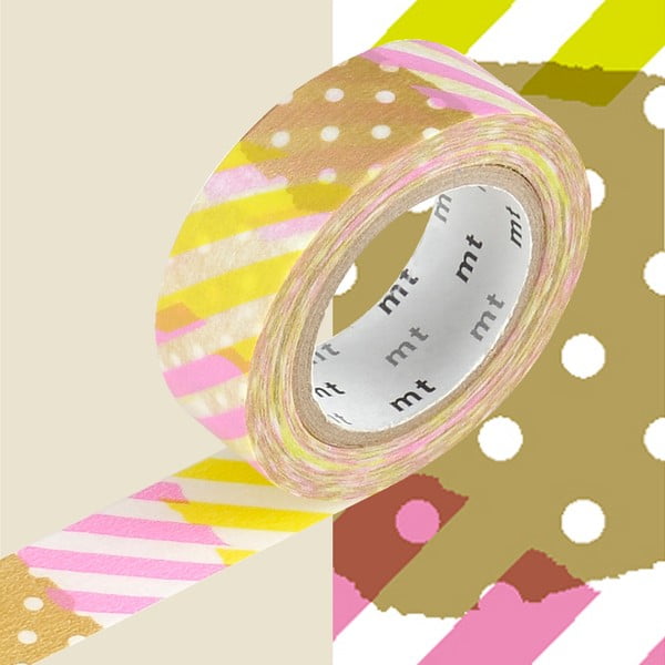Taśma dekoracyjna washi MT Masking Tape Deline, dł. 10 m