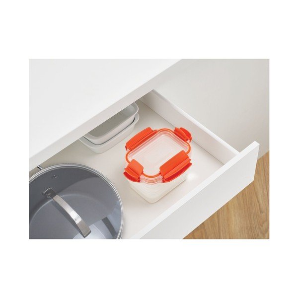 Zestaw 3 pomarańczowych pojemników Joseph Joseph Nest Lock-image-3