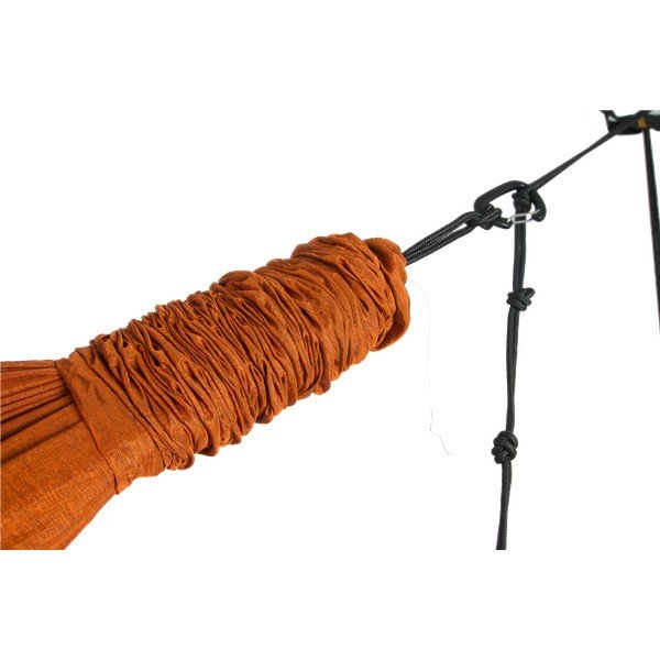 Pomarańczowy hamak Descotis Bella, dł. 420 cm-image-3