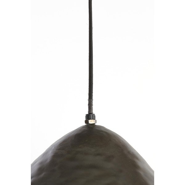 Czarna lampa wisząca ø 32 cm Elimo – Light & Living-image-1