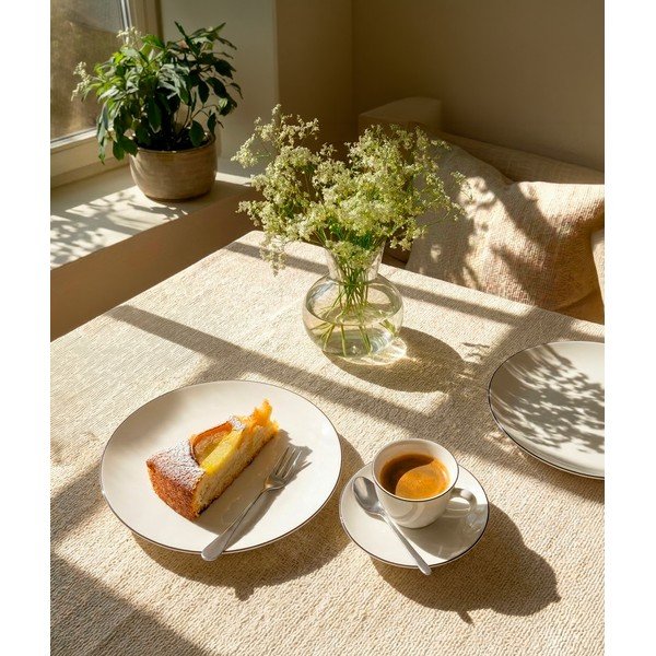 Biała porcelanowa filiżanka na espresso 100 ml Decora – Orion-image-1