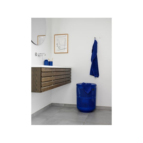 Niebieski kamionkowy kubek na szczoteczki do zębów Ume – Zone-image-4