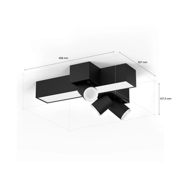 Inteligentna lampa punktowa z gwintem GU10 Centris – Philips Hue-image-3