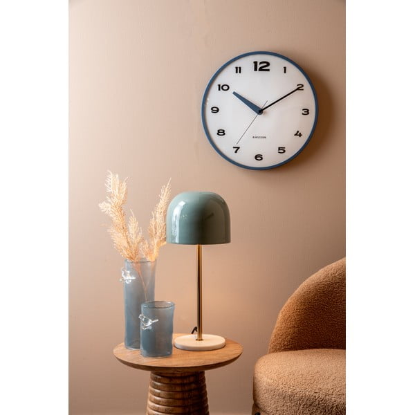 Niebieski szklany wazon (wysokość 27 cm) Bird On Branch – PT LIVING-image-1