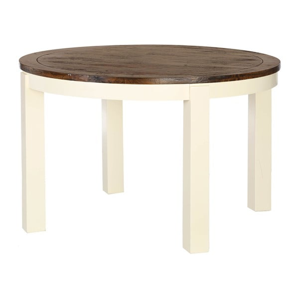 Drewniany stół do jadalni Denzzo Alchiba, ⌀ 120 cm