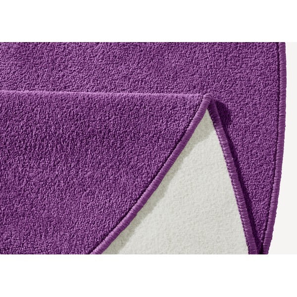Ciemnofioletowy okrągły dywan ø 133 cm Fancy – Hanse Home-image-3