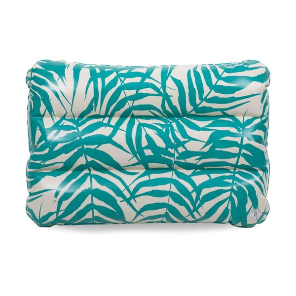 Zielona dmuchana poduszka The Nice Fleet Bahia, 30x40 cm