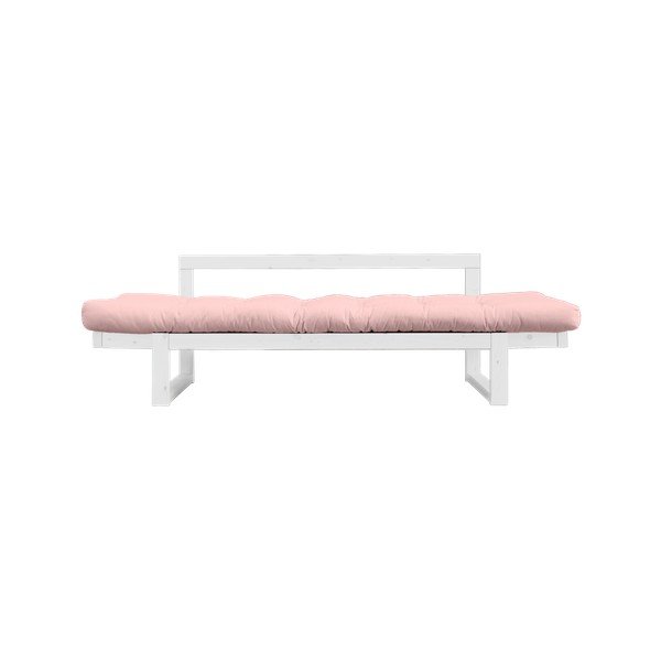 Sofa rozkładana Karup Edge White/Pink Peonie-image-2