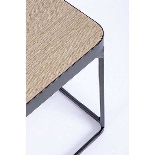 Stolik w dekorze jodły 30x50 cm Everitt – Bizzotto-image-3