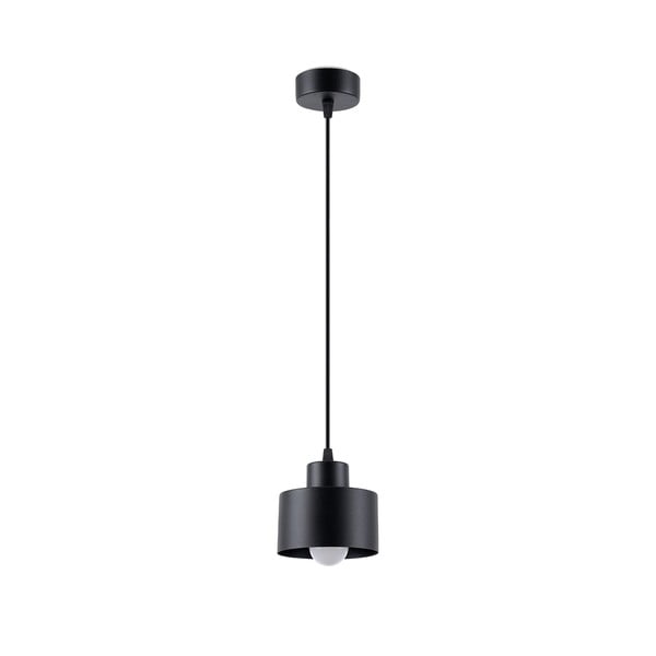 Czarna lampa wisząca ø 12 cm Alastro – Nice Lamps