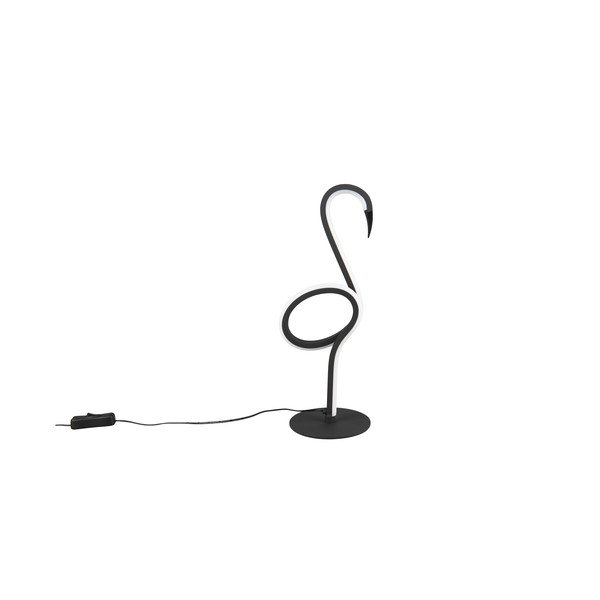 Czarna lampa stołowa LED (wysokość 35 cm) Ingo – Reality-image-4