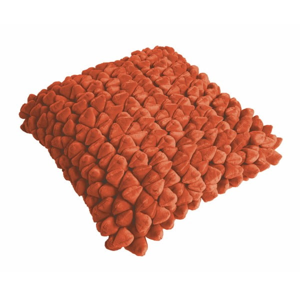 Pomarańczowa poduszka ZicZac Pebble, 45x45 cm