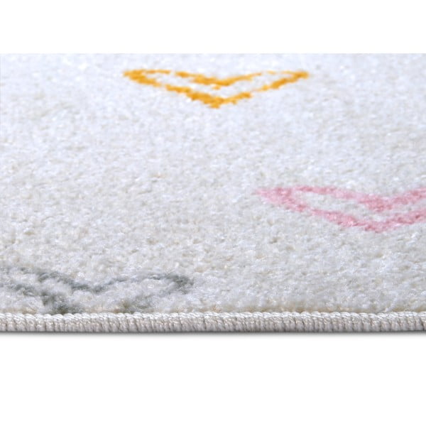 Biały dywan dziecięcy 120x170 cm Hearts – Hanse Home-image-2