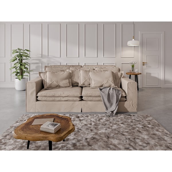 Jasnobrązowa sofa 236 cm Nora – Ropez-image-1