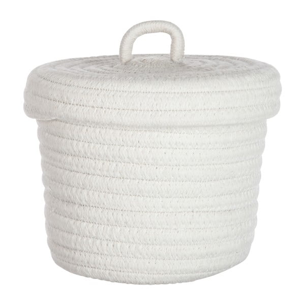 Zestaw 2 koszyków bawełnianych Cotton White-image-1