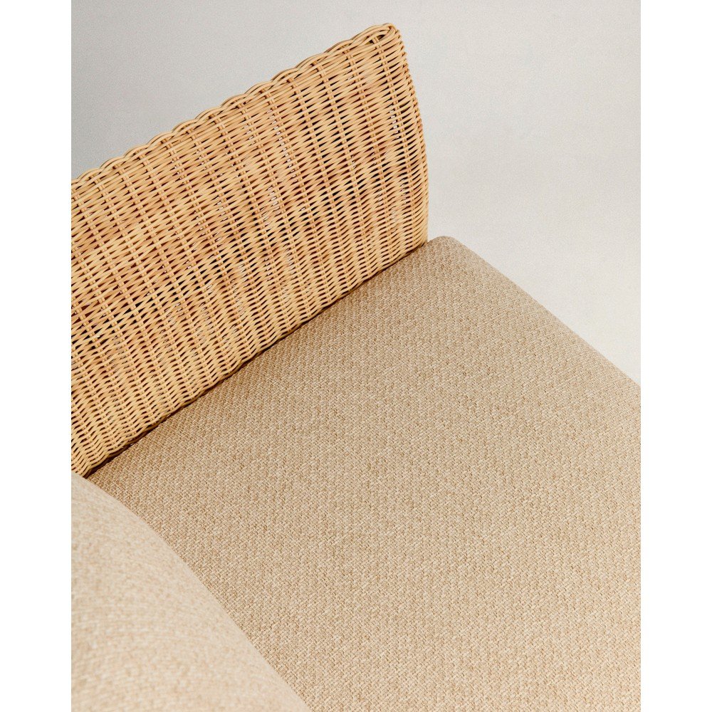 Beżowa/w naturalnym kolorze tapicerowana sofa ogrodowa Galea – Kave Home (zdjęcie 8)