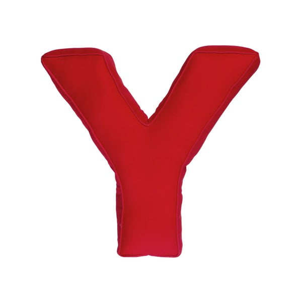 Poduszka w kształcie litery Y, czerwona