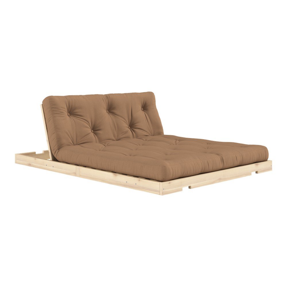 Brązowa rozkładana sofa 145 cm Flip – Karup Design (zdjęcie 11)